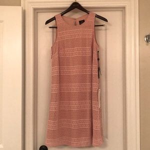 Adrianna Papell Pink Sleeveless Dress
